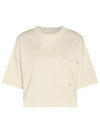 Crew Neck Pocket Short Sleeve T-Shirt White - BOTTEGA VENETA - BALAAN 2