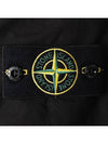 Stretch Cotton Tela Paracadute Cargo Straight Pants Black - STONE ISLAND - BALAAN 5