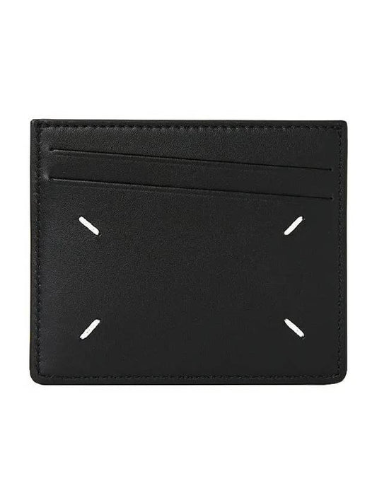 Stitch Diagonal Card Wallet Black - MAISON MARGIELA - BALAAN 2