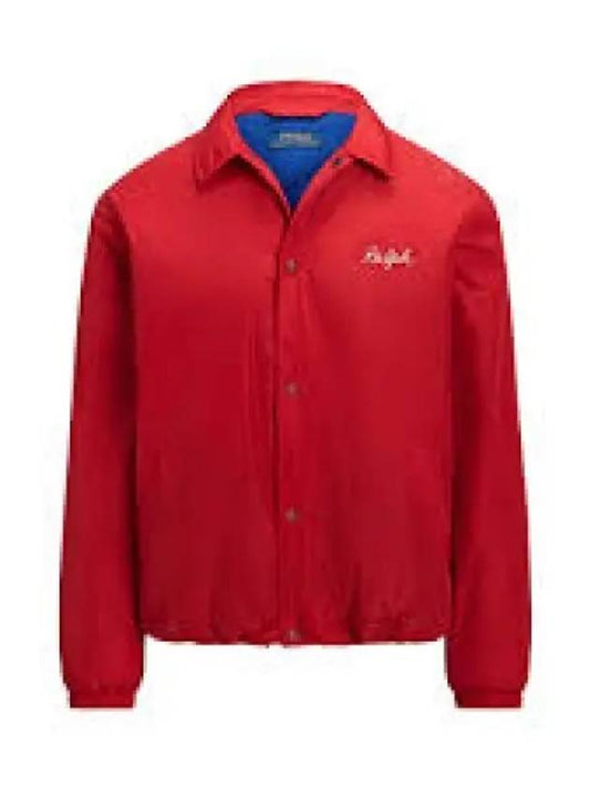 Earned Blonde Water Repellent Coach Jacket Red 1236225 - POLO RALPH LAUREN - BALAAN 1