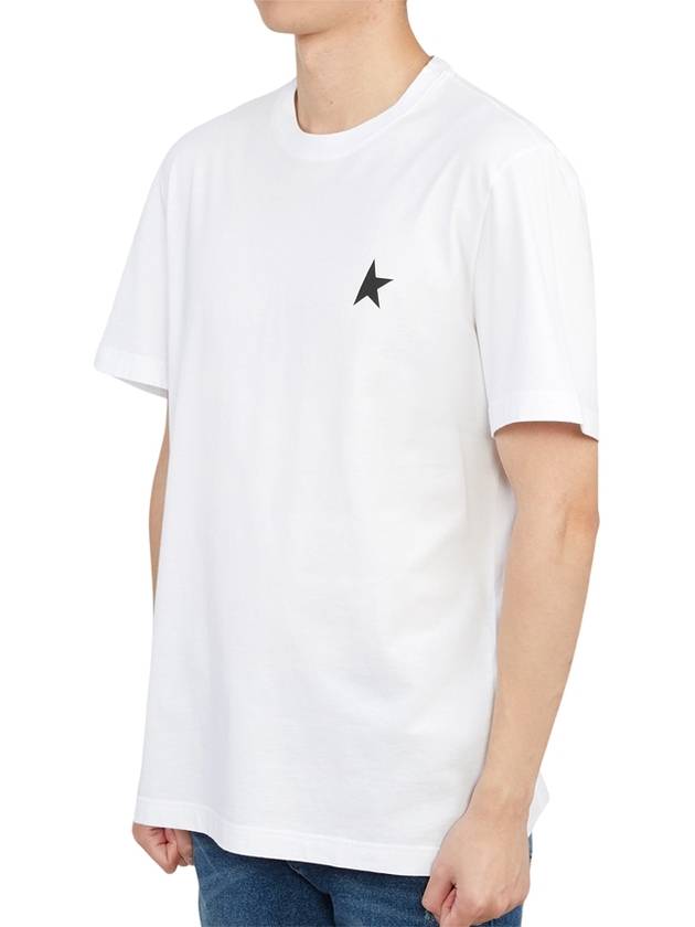 Star Collection Short Sleeve T-Shirt White - GOLDEN GOOSE - BALAAN 3