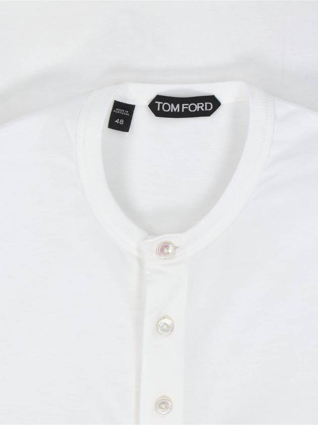 Tom Ford T-shirts and Polos White - TOM FORD - BALAAN 3