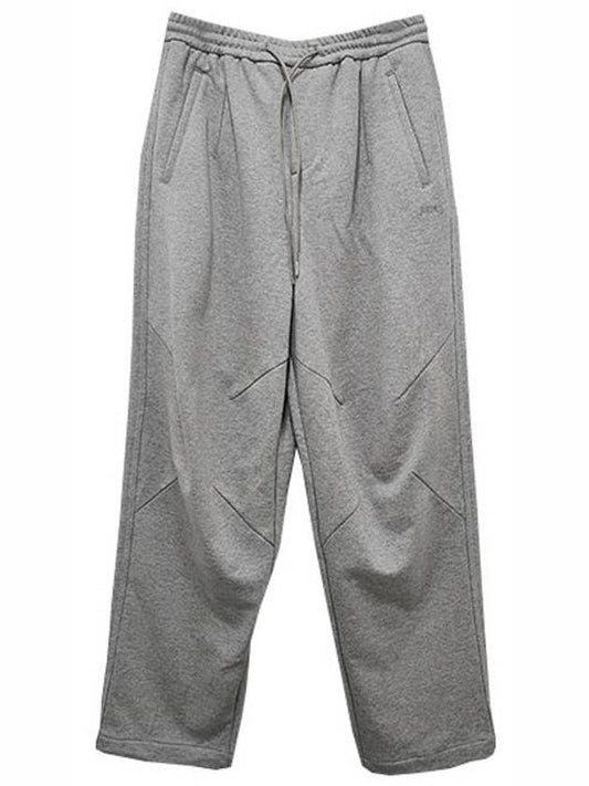 cut design cotton track pants light gray - JUUN.J - BALAAN 1