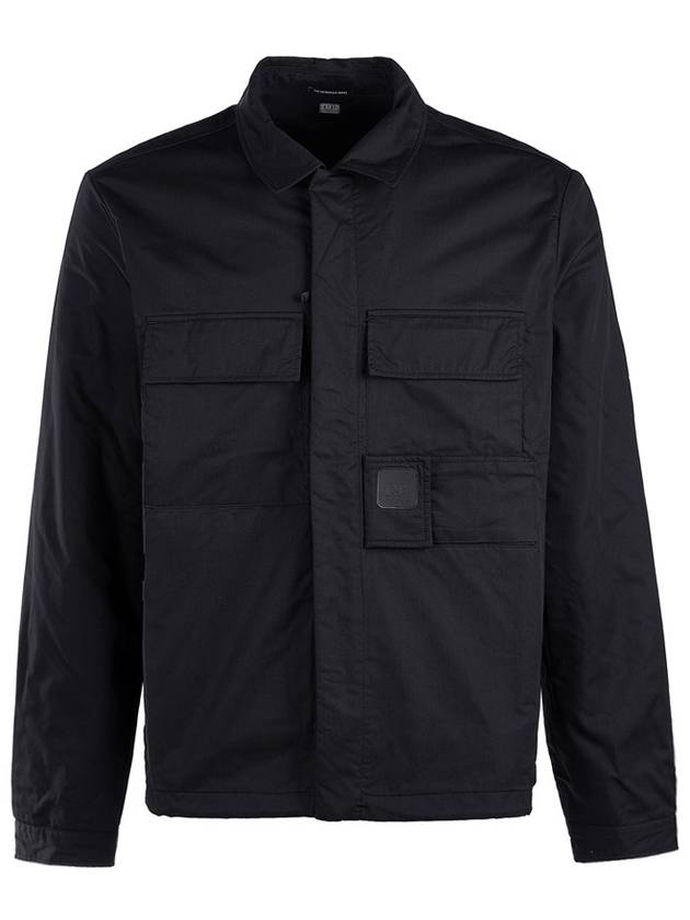 Men's Metropolis Long Sleeve Shirt Black - CP COMPANY - BALAAN 2