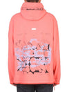 Shadow Project Graphic Hoodie Pink - STONE ISLAND - BALAAN 4