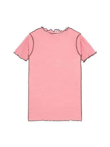 Women s VEIN Short Sleeve T Shirt Pink TTVN RBV WI22 - BASERANGE - BALAAN 1