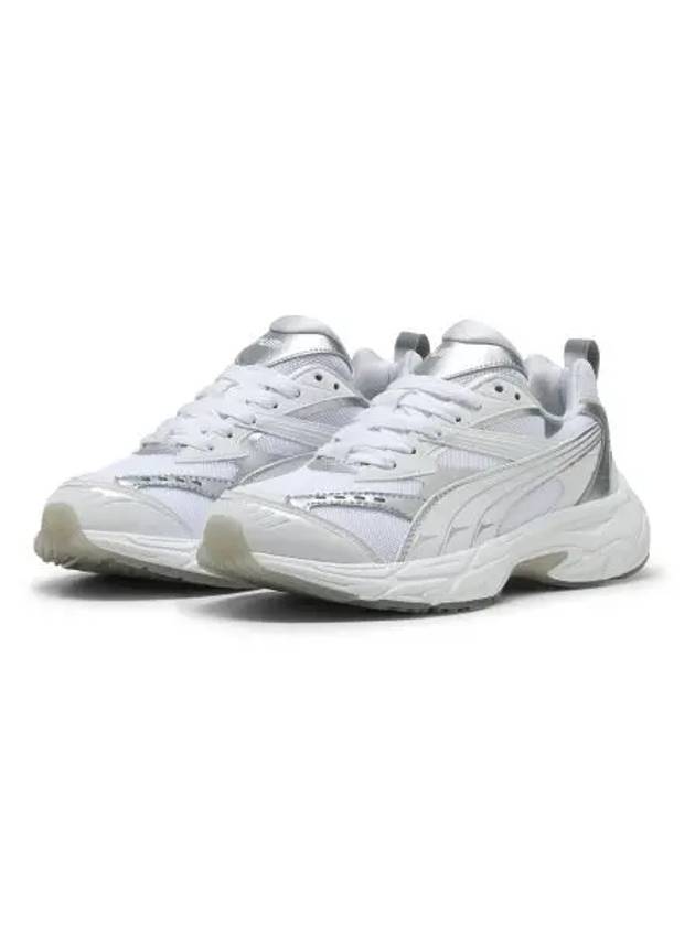 Morphic Astro Escape Low Top Sneakers White Silver - PUMA - BALAAN 2