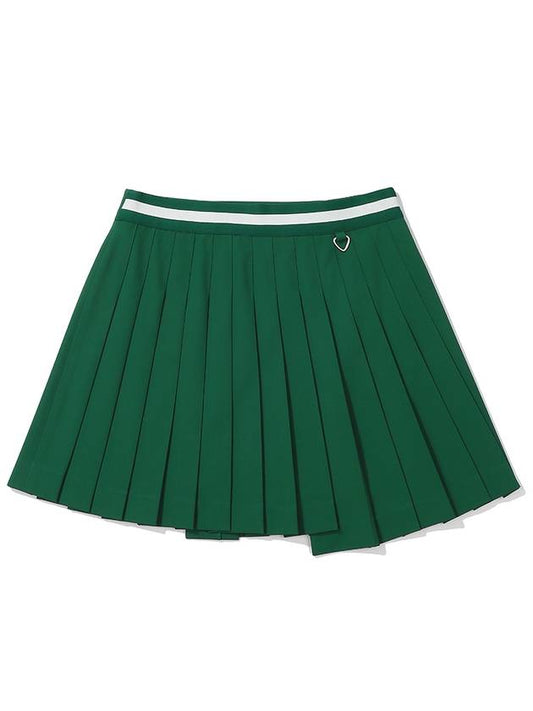 Unbalanced wrap skirt GREEN WOMAN - MALBON GOLF - BALAAN 2