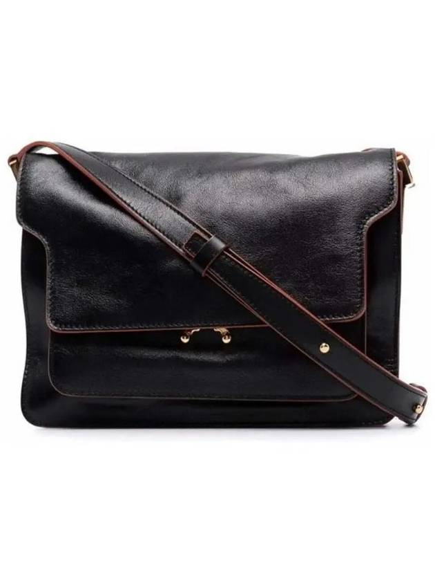 Trunk Soft Medium Cross Bag Black - MARNI - BALAAN 3