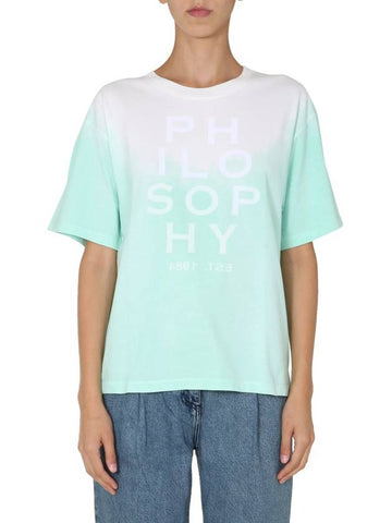 CREW NECK T-SHIRT - PHILOSOPHY DI LORENZO SERAFINI - BALAAN 1