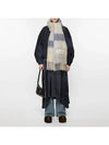 Check Mohair Muffler Vanilla Beige Lavender - ACNE STUDIOS - BALAAN 5