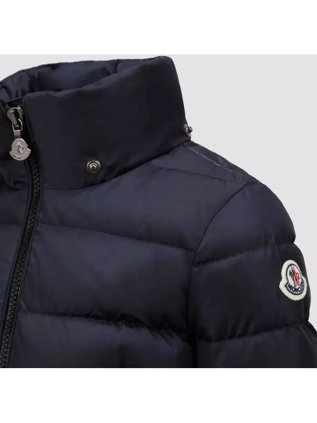 Kids Charpal Hooded Long Down Padding Night Blue - MONCLER - BALAAN 5