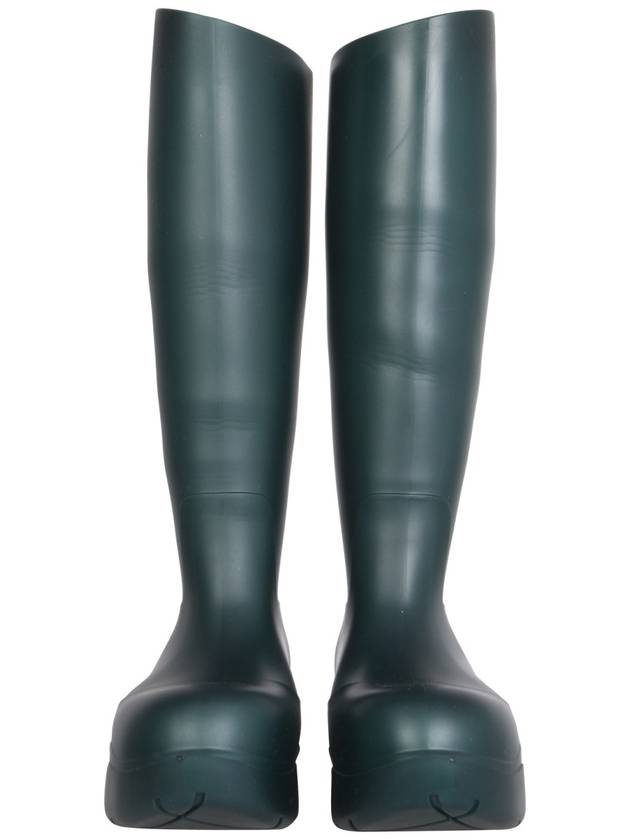 Rubber High Puddle Rain Boots Inkwell - BOTTEGA VENETA - BALAAN 4