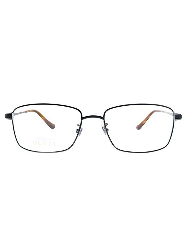 Eyewear Metal Frame 56mm Lens Glasses Frame Black - GUCCI - BALAAN.