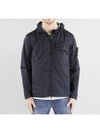 Waffen Patch Membrana Hooded Jacket Navy - STONE ISLAND - BALAAN 4