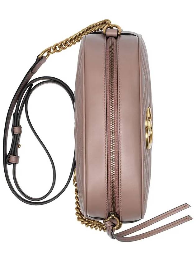 GG Marmont Matelasse Small Chain Shoulder Bag Dusty Pink - GUCCI - BALAAN 7