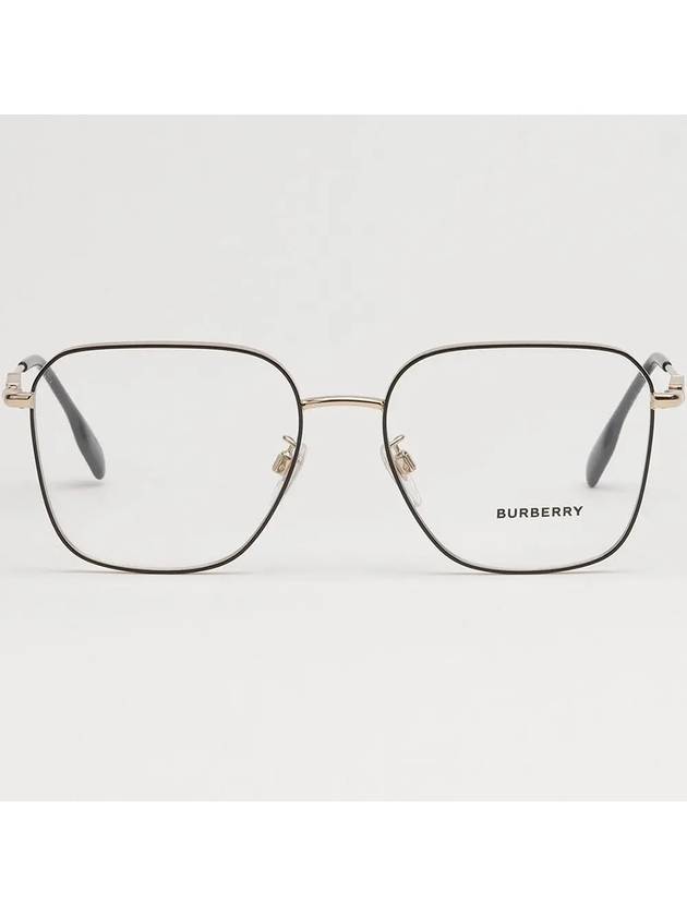 Glasses frame BE1382D 1326 Asian fit metal square fashion - BURBERRY - BALAAN 3