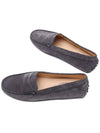 Gommino Suede Driving Shoes Dark Grey - TOD'S - BALAAN 7