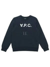 VPC Logo Sweatshirt Navy - A.P.C. - BALAAN 2