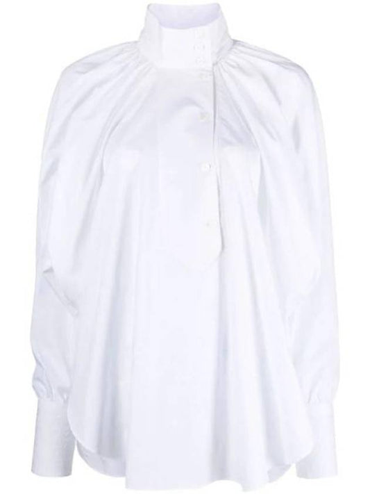 23 high neck long sleeve blouse BL0220017 001W - PATOU - BALAAN 1