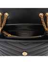 Bronze Monogram Loulou Matelasse Y Leather Small Shoulder Bag Black - SAINT LAURENT - BALAAN 10