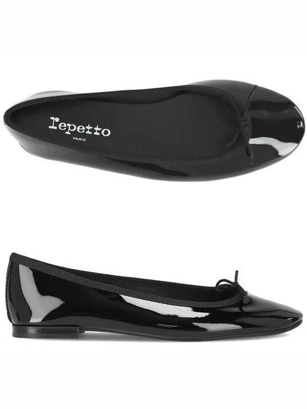 Cendrillon Sole Rubber Ballerina Black - REPETTO - BALAAN 2