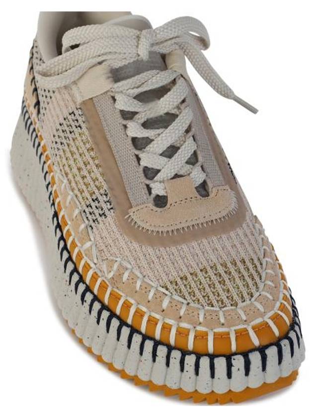 Nama Low Top Sneakers Biscotti Beige - CHLOE - BALAAN 7