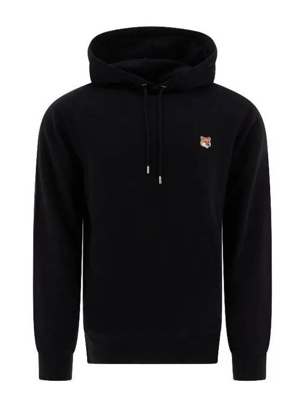 Fox Head Patch Regular Hoodie Black - MAISON KITSUNE - BALAAN 2