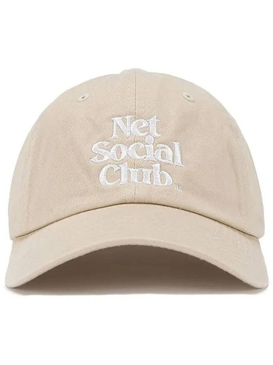 OG LOGO WASHED CAP PUTTY - NET SOCIAL CLUB - BALAAN 2