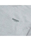 Represent Owners Club Sweatshirt Ash Grey - REPRESENT - BALAAN 5