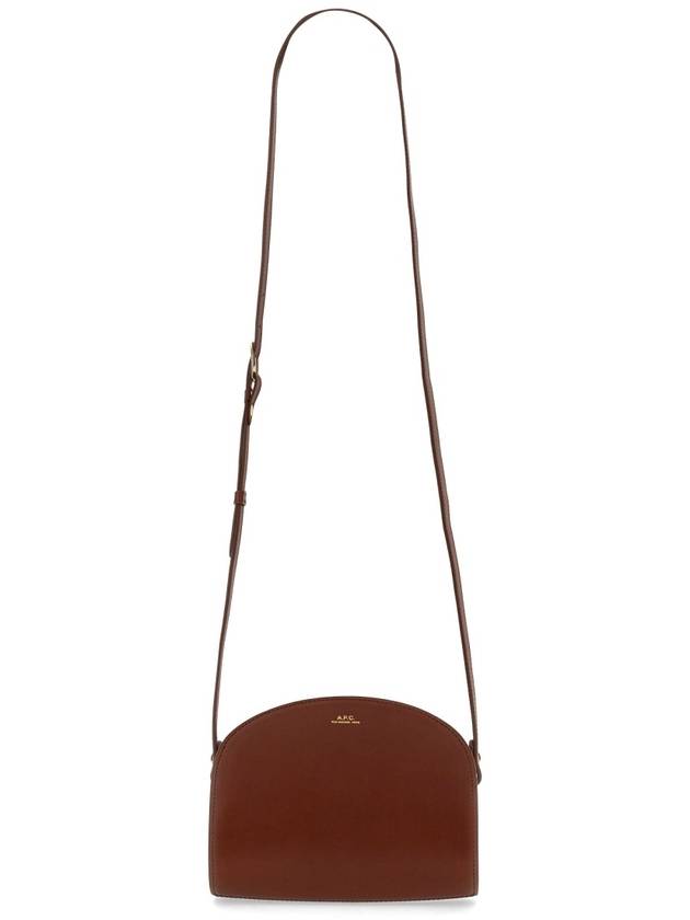 Demi Lune Mini Half Moon Cross Bag Brown - A.P.C. - BALAAN 2