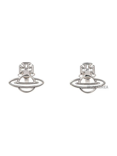 Perlar Brass Earrings Platinum - VIVIENNE WESTWOOD - BALAAN 2