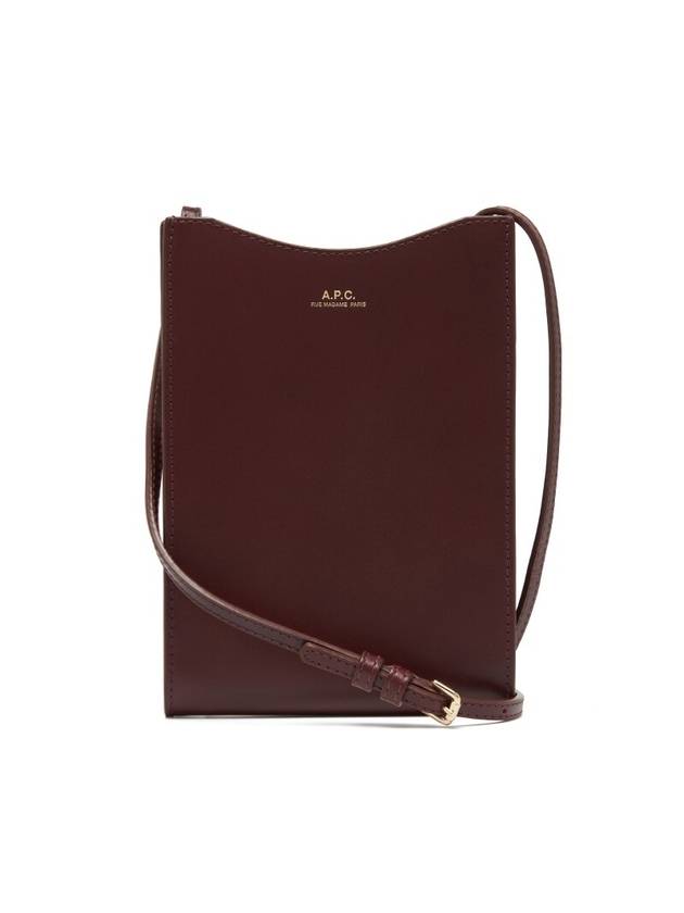 Jamie Mini Cross Bag Burgundy - A.P.C. - BALAAN.