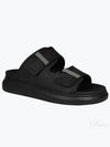 Hybrid Rubber Slippers Black - ALEXANDER MCQUEEN - BALAAN 2