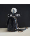 Coco Handle Caviar Gold Small Tote Bag Black - CHANEL - BALAAN 6