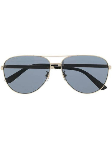 Pilot Frame Sunglasses Black - GUCCI - BALAAN 1