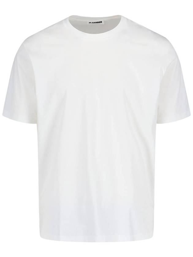 Short Sleeve T-Shirt J21GC0016J45051 100 White - JIL SANDER - BALAAN 2