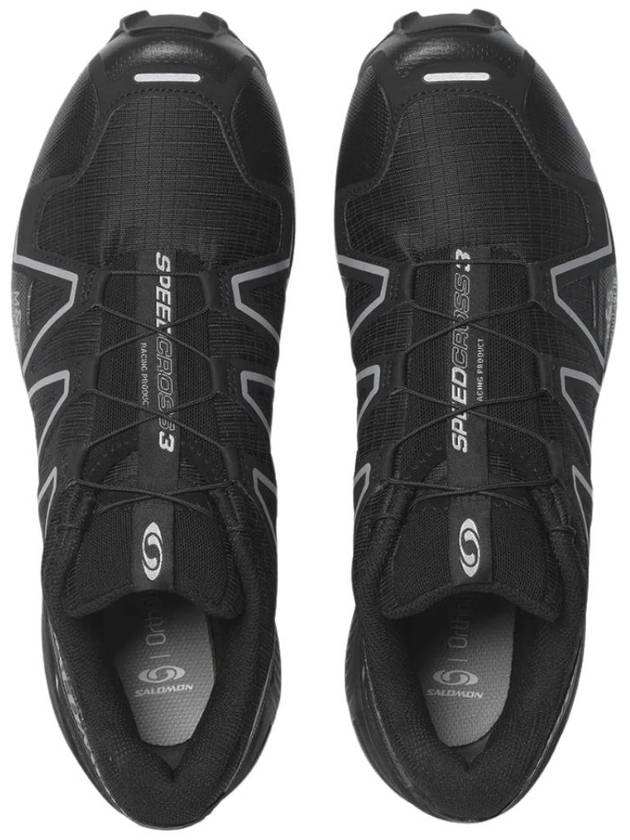 Speedcross 3 Low Top Sneakers Black Silver - SALOMON - BALAAN 3