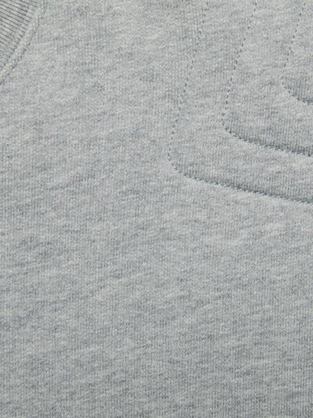 Men's Back Logo Sweatshirt Grey - GUCCI - BALAAN 3