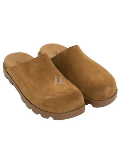 Brutus Leather Clog Slippers Brown - CAMPER - BALAAN 2