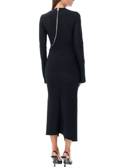 The Attico Midi Dress Zip - THE ATTICO - BALAAN 2