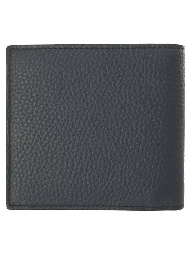 RBN Logo Stripe Half Wallet Black - BALLY - BALAAN 4