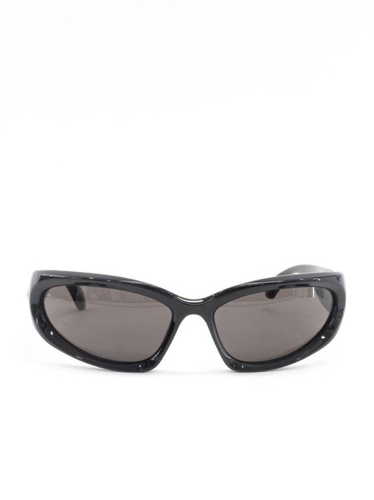 Eyewear Swift Oval Sunglasses Black - BALENCIAGA - BALAAN 2