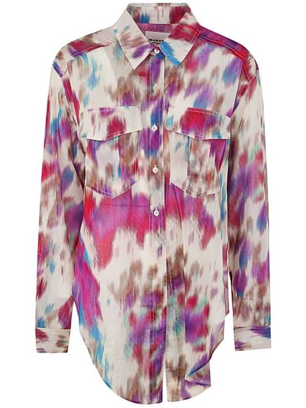 Nath Shirt Pink - ISABEL MARANT ETOILE - BALAAN 1