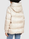 The Cube Seia Goose Down Jacket Ecru - MAX MARA - BALAAN 4