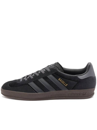 Gazelle Indoor Low Top Sneakers Black - ADIDAS - BALAAN 1