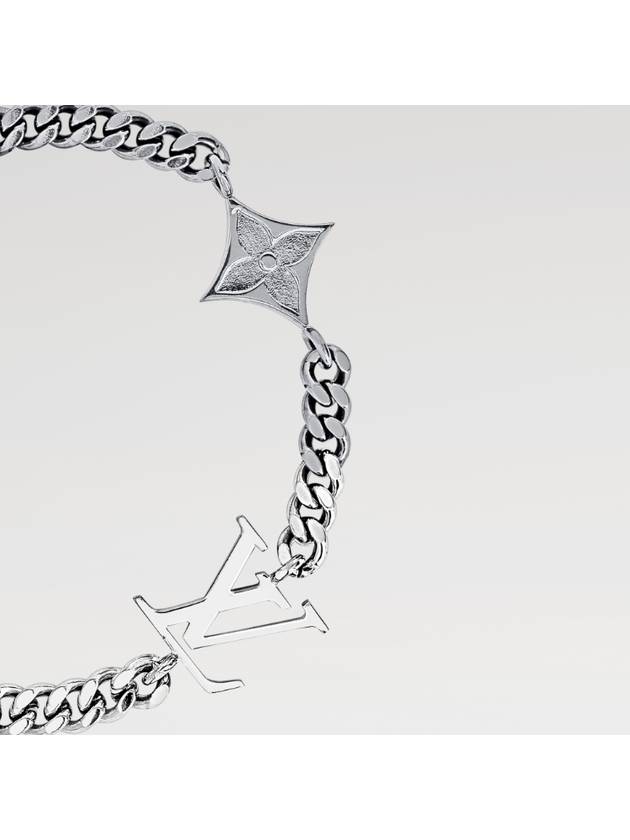 LV Instinct Bracelet Silver - LOUIS VUITTON - BALAAN 4