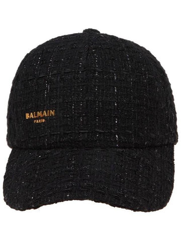 Balmain Hat With Wool Flap - BALMAIN - BALAAN 1