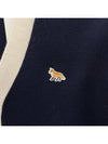 Baby Fox Bicolor Classic Cardigan Black - MAISON KITSUNE - BALAAN 5