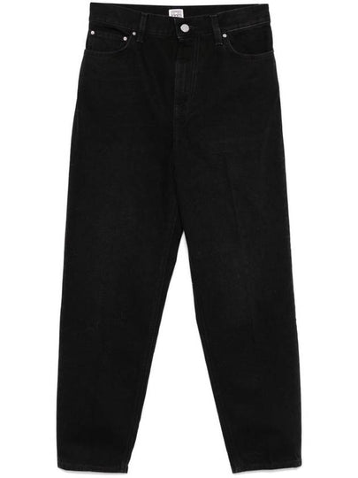 Denim Straight Pants 234 231 744 30 230 FADED BLACK - TOTEME - BALAAN 2